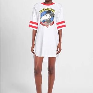 MOSCHINO Mickey Rat T-shirt dress